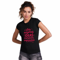 camiseta personalizada mujer