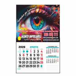 calendario iman de nevera
