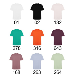 colores camisetas oversize