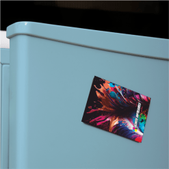 iman personalizado sobre nevera