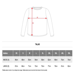 tallaje camisetas baratas
