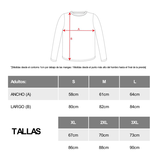 tallas parkas