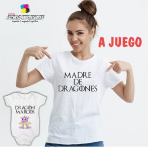 Camiseta madre dragones