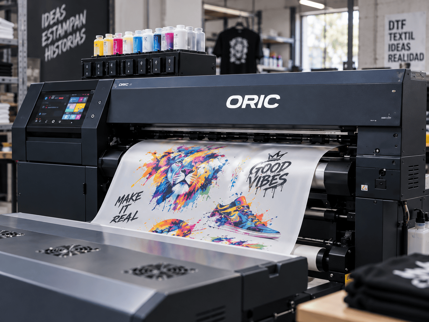 Equipo ORIC para impresión DTF en Jacinto Impresores