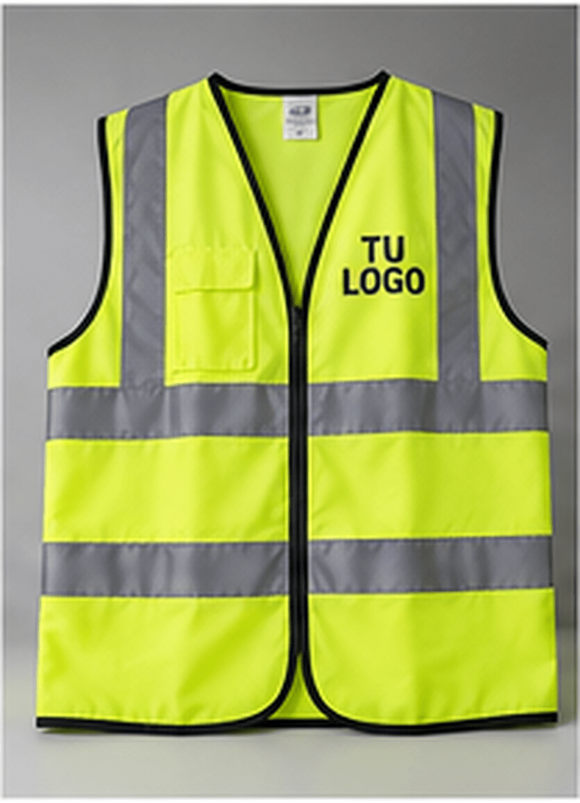 Chaleco reflectante personalizado