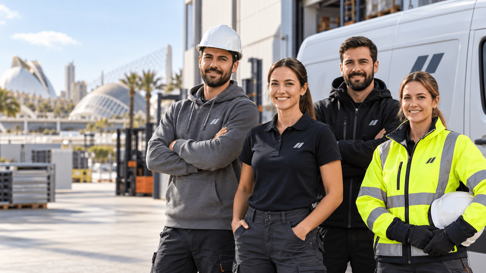 Ropa laboral personalizada para empresas en Valencia