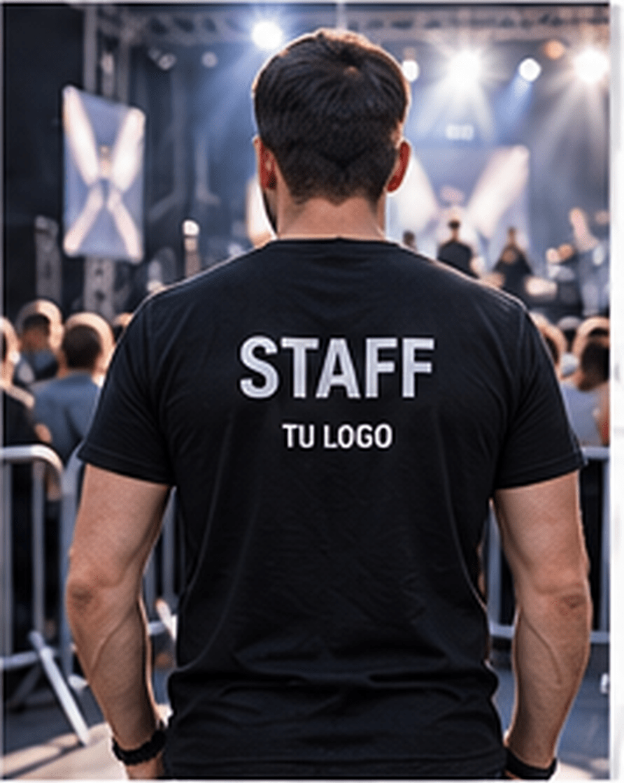 Ropa personalizada para eventos y staff