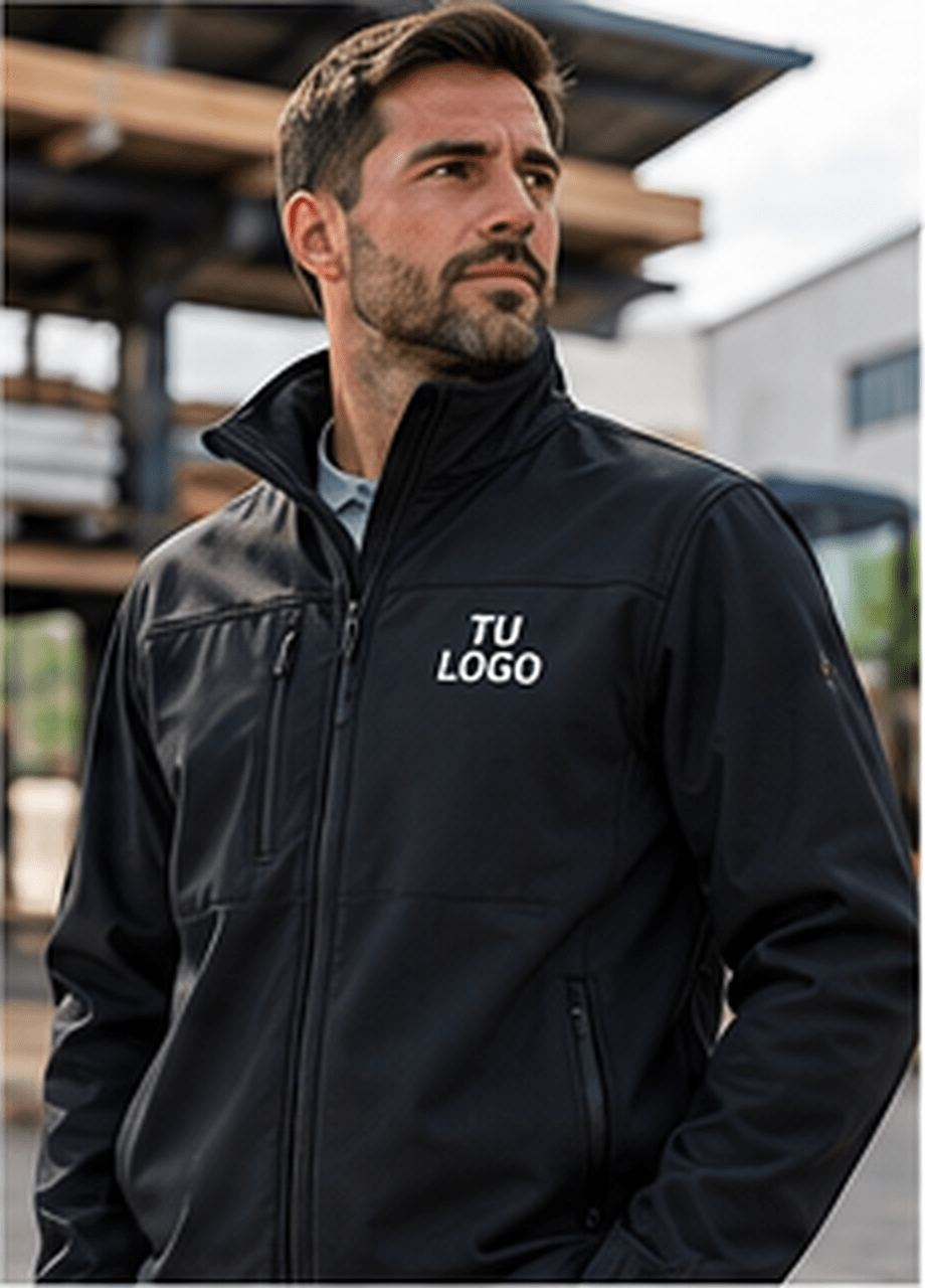 Chaqueta softshell personalizada para empresa