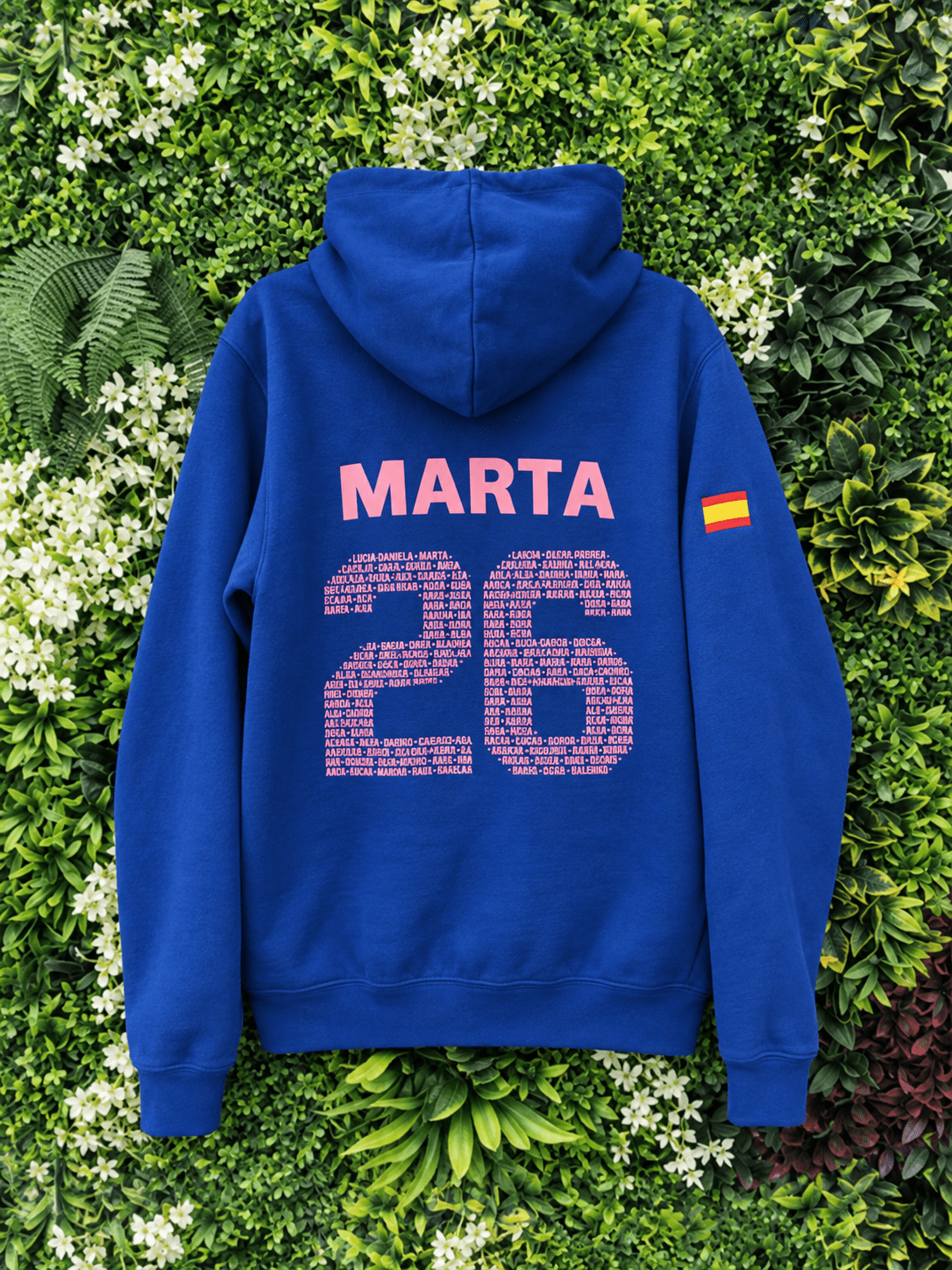 Sudadera promoción verde personalizada