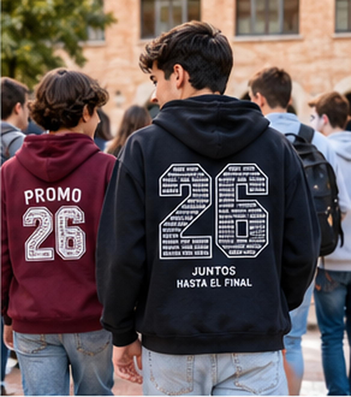 Sudaderas personalizadas para institutos