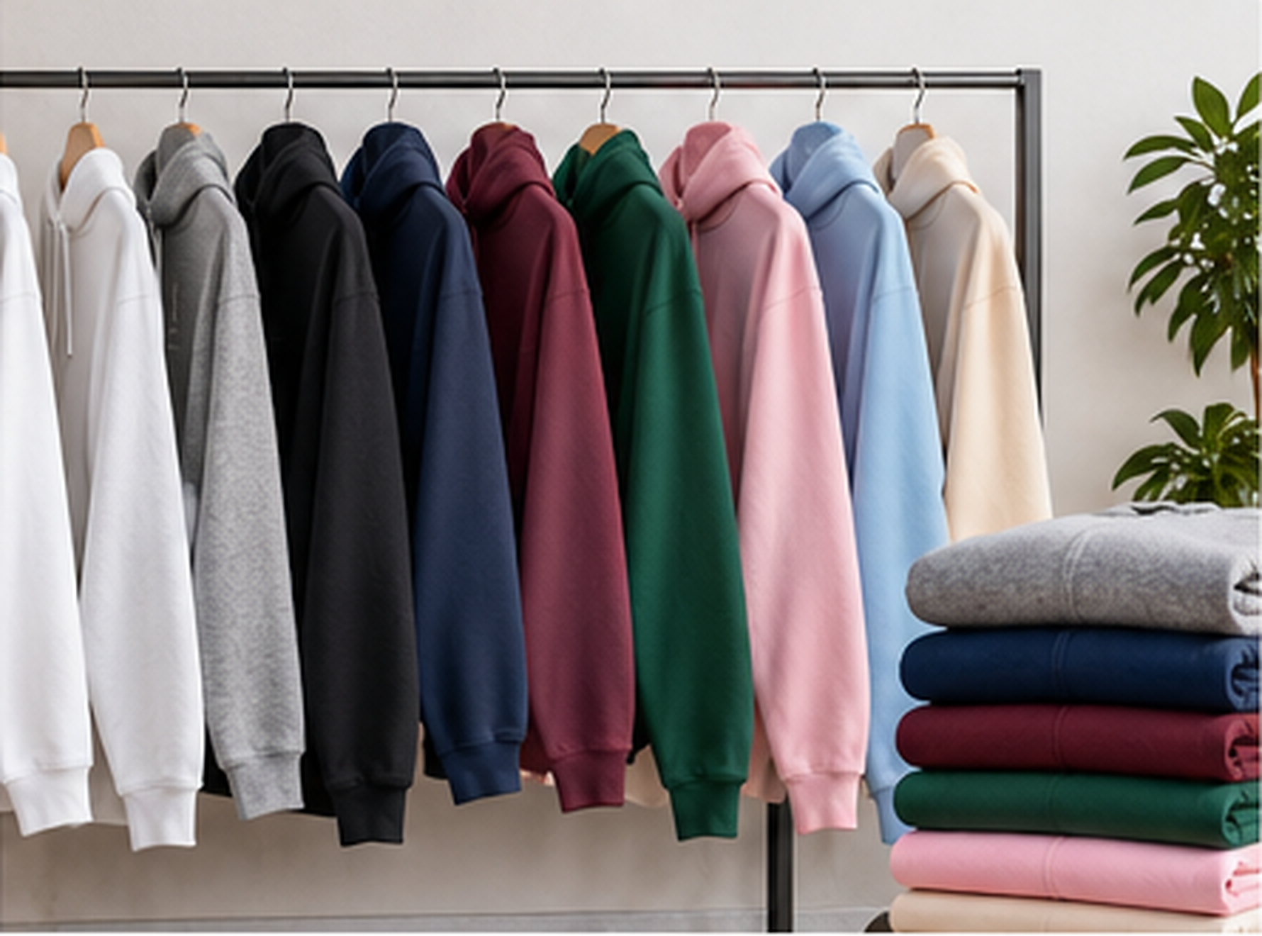 Modelos y colores de sudaderas personalizadas
